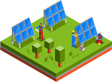 太陽光発電所設計・施工